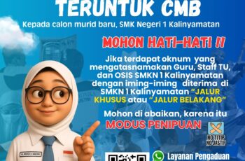 Waspada Penipuan !!! SPMB SMKN 1 Kalinyamatan